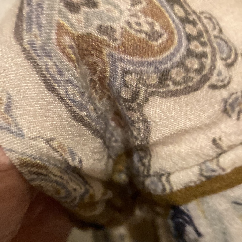 Free People ,  Beige, and Blue Women's Kimono - Picture 4 of 14